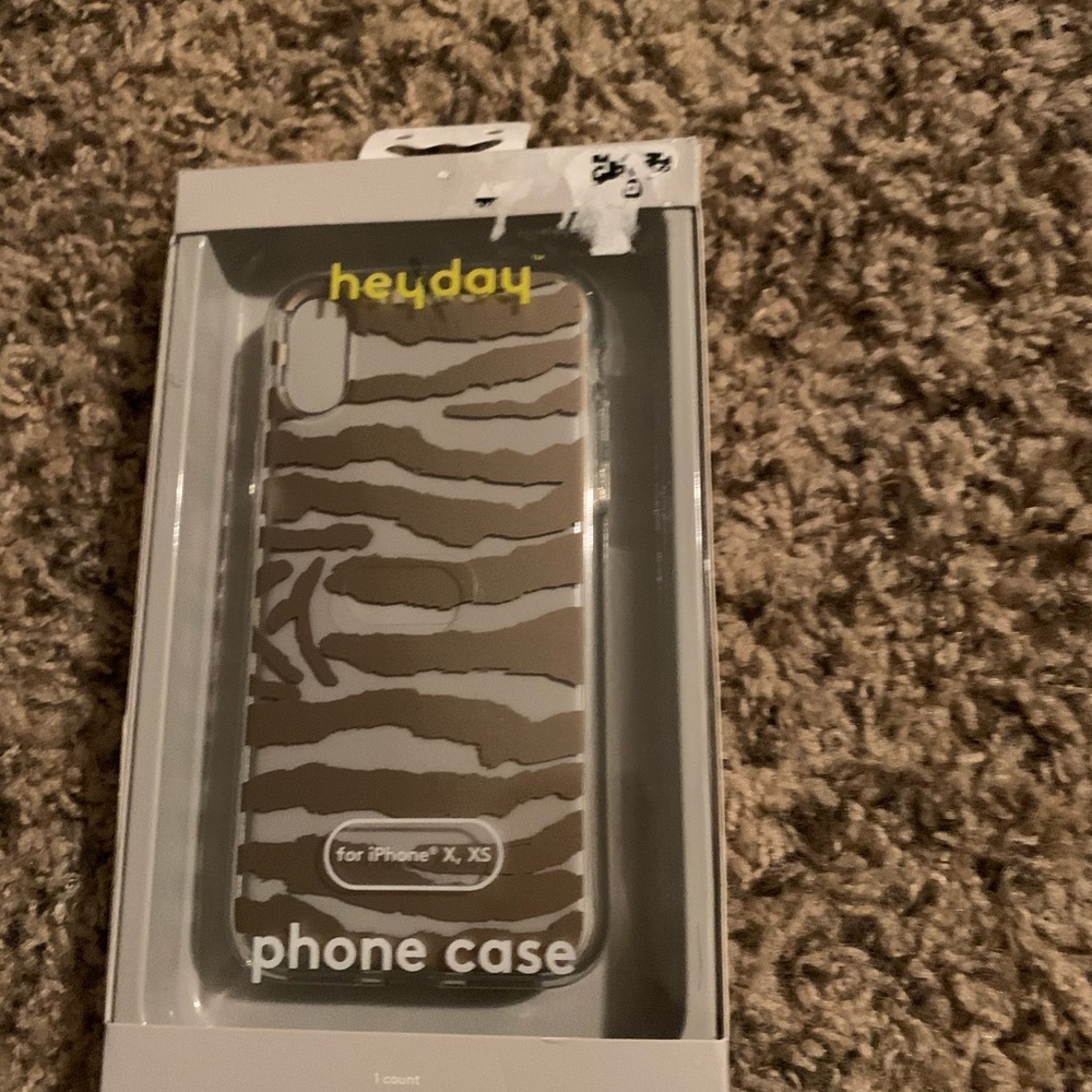 Tiger stripe case for iphone x, xs